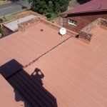 Repairing Zinc Roof.